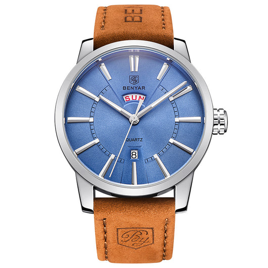 Reloj Deportivo Binya Fashion con Correa de Acero Inoxidable Resistente al Agua - Image 6