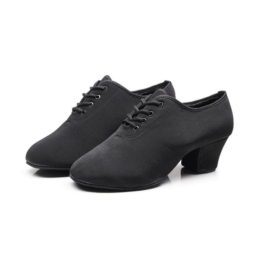 Zapatos de Danza Cuadrada con Suela Blanda - Calzado Profesional para Instructores - Image 7
