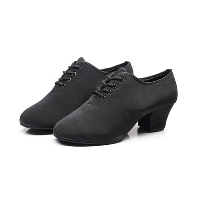 Zapatos de Danza Cuadrada con Suela Blanda - Calzado Profesional para Instructores - Image 3