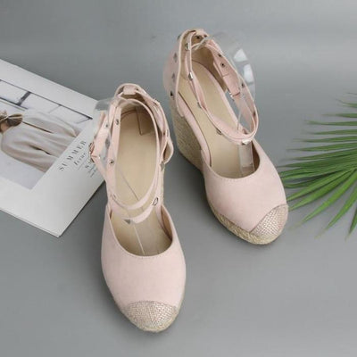 Zapatos Plataforma Mujer con Cuña y Hebilla - Espadrilles Elegantes - Image 5