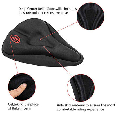 Funda Acolchada Premium para Sillín de Bicicleta de Montaña - Image 11
