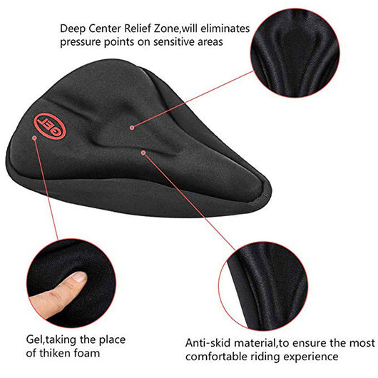 Funda Acolchada Premium para Sillín de Bicicleta de Montaña - Image 3