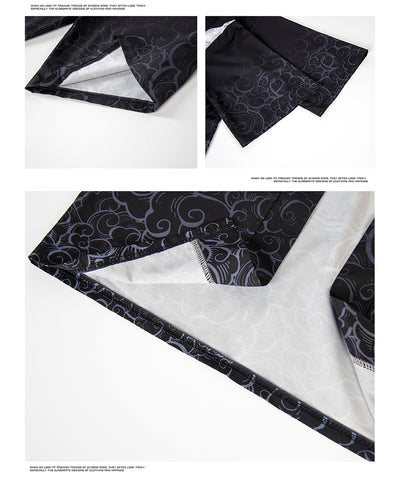 Kimono Cardigan Hombre Estilo Festivo - Mangas 3/4 Tendencia Oriental - Image 12