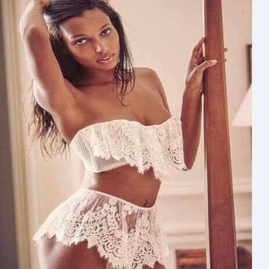 Conjunto Sexy de Short con Encaje y Envolvente para uso en Ecuador - Image 2