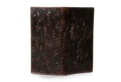 Billetera Vintage de Cuero para Hombre con Dragón Tridimensional - Image 6
