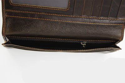 Billetera Vintage de Cuero para Hombre con Dragón Tridimensional - Image 8