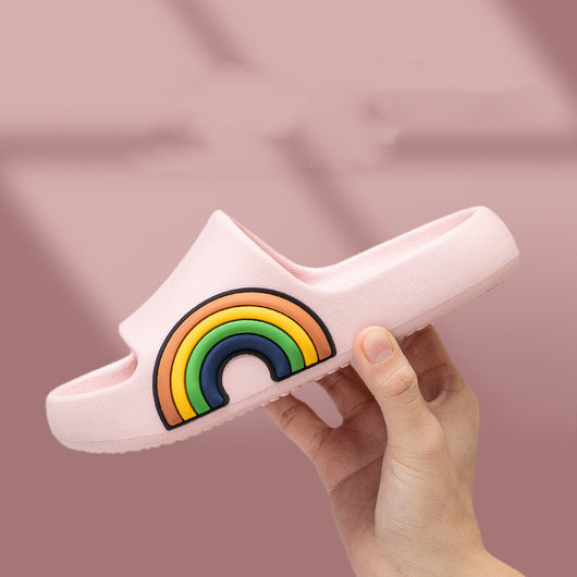 Sandalias y Pantuflas Arcoíris para Niños - Calzado Cómodo para Baño y Hogar - Image 9
