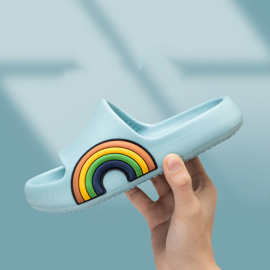 Sandalias y Pantuflas Arcoíris para Niños - Calzado Cómodo para Baño y Hogar - Image 2