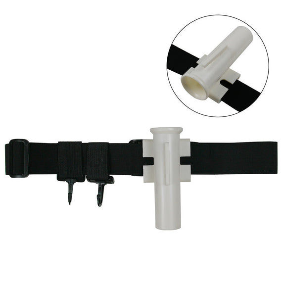 Cinturón Soporte Abdominal con Porta Caña de Pescar