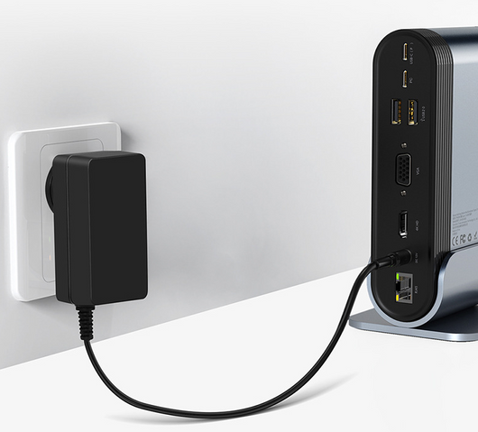Hub USB-C 16 en 1 Multifunción Profesional con Fuente de Poder - Image 15