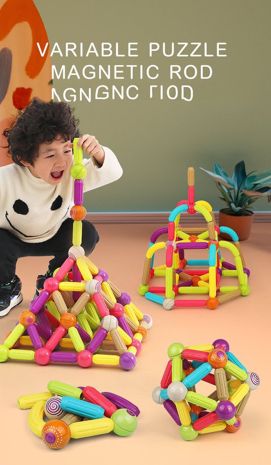 Bloques Magnéticos Gigantes para Niños - Construcciones Creativas - Image 14
