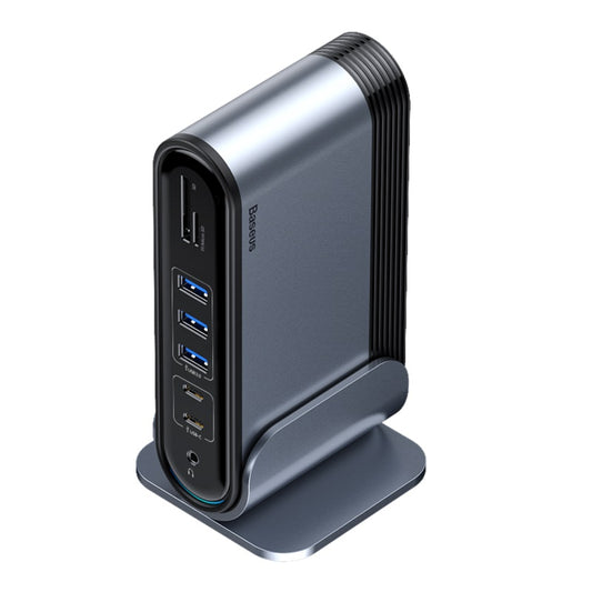 Hub USB-C 16 en 1 Multifunción Profesional con Fuente de Poder