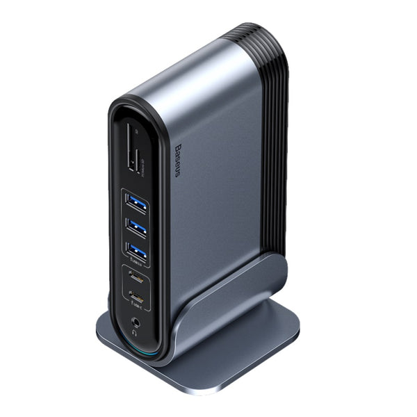 Hub USB-C 16 en 1 Multifunción Profesional con Fuente de Poder