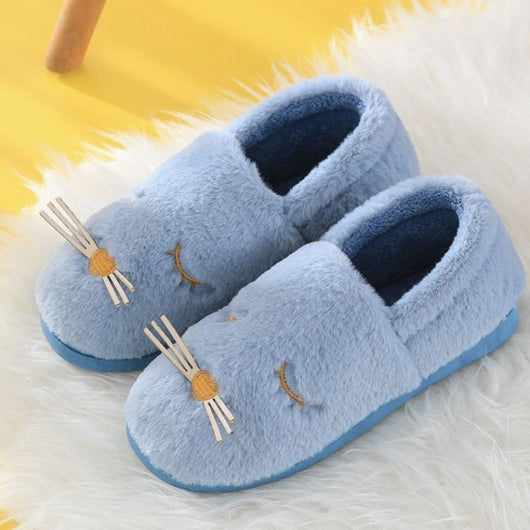 Pantuflas Conejo de Dibujos Animados para Casa - Cómodas Sandalias Deslizantes para Mujer - Image 9