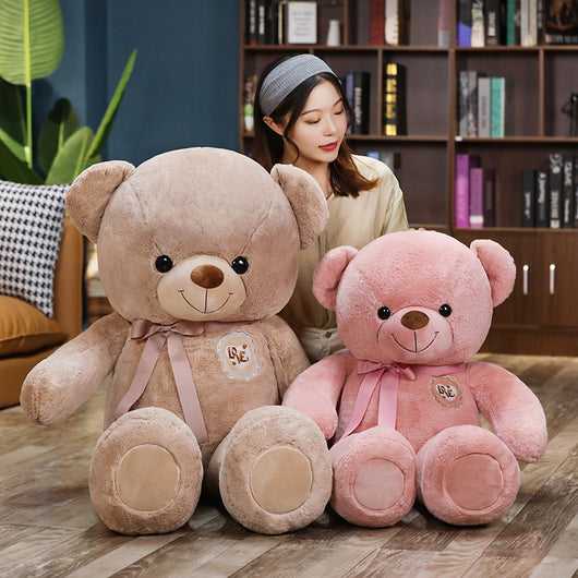 Peluche Gigante Perro y Osito de Abrazo - Regalo Perfecto Tanabata - Image 2