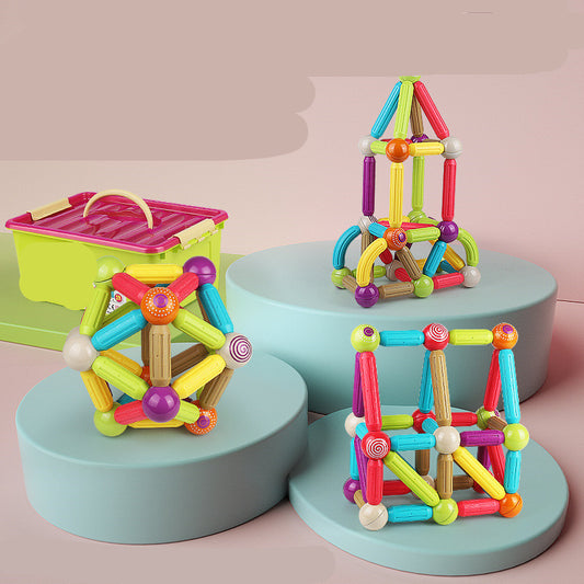Bloques Magnéticos Gigantes para Niños - Construcciones Creativas