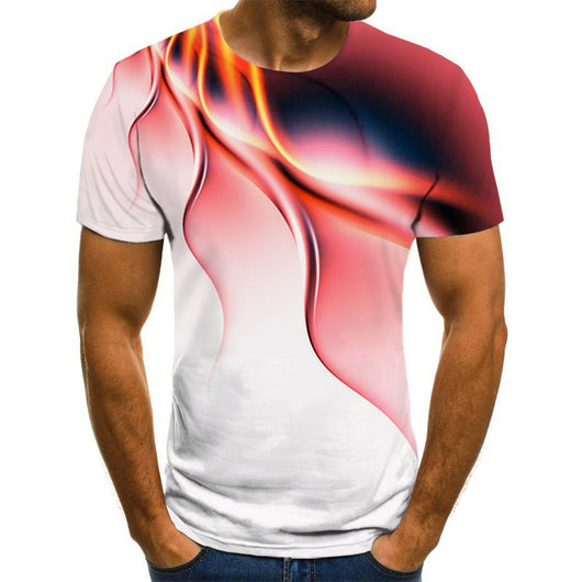 Playera Deportiva Transpirable con Diseño 3D Lightning para Hombre - Image 14
