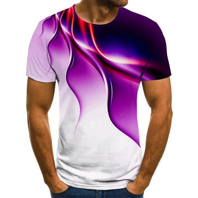 Playera Deportiva Transpirable con Diseño 3D Lightning para Hombre - Image 12