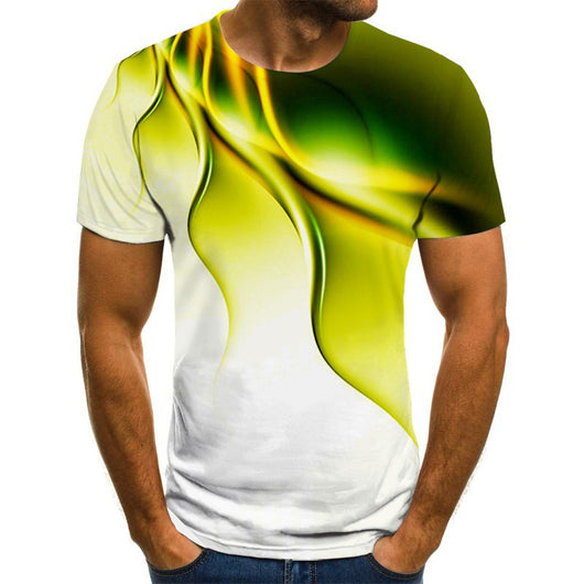Playera Deportiva Transpirable con Diseño 3D Lightning para Hombre - Image 15