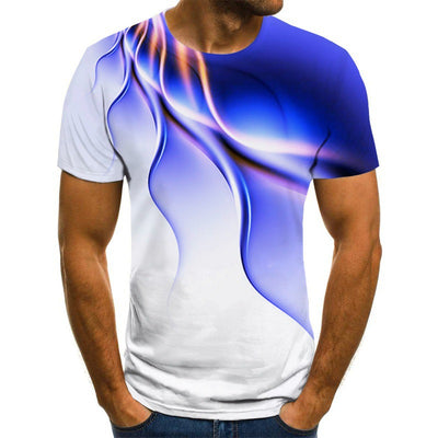 Playera Deportiva Transpirable con Diseño 3D Lightning para Hombre - Image 4