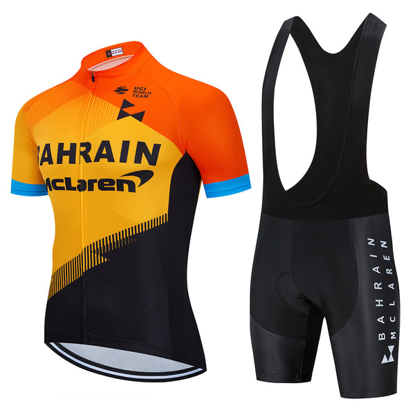 Jersey de Ciclismo Manga Corta para Hombre - Equipo de Ruta y Montaña