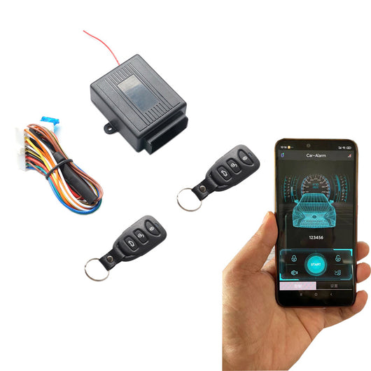 Sistema de Alarma Universal para Autos GIORDON con Control Remoto - Image 7