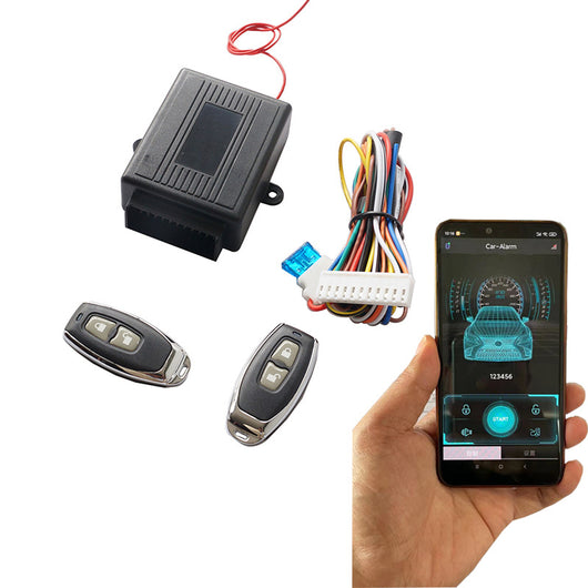 Sistema de Alarma Universal para Autos GIORDON con Control Remoto - Image 10