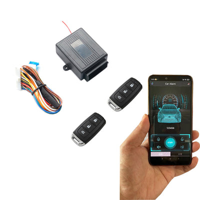 Sistema de Alarma Universal para Autos GIORDON con Control Remoto - Image 8