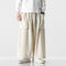 Pantalones Pana Rectos Anchos Holgados para Hombre