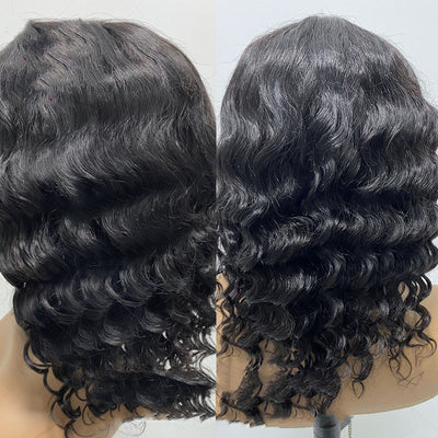 Peluca Afro Rizada Corta Estilo Europeo y Americano - Fibra Sintética Premium - Image 9