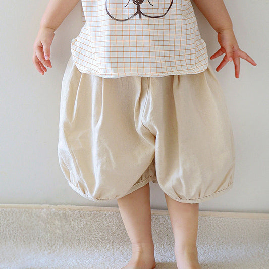 Shorts Sueltos y Suaves para Bebé - Comodidad de Verano