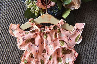 Vestido Niña Verano Coreano Cuello Volante Bohemio - Image 10