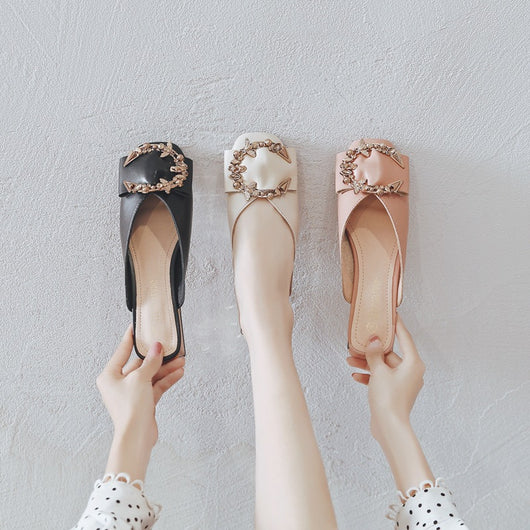 Pantuflas Cómodas Talla Grande para Mujer (41-43) - Modelo Baotou Verano - Image 8