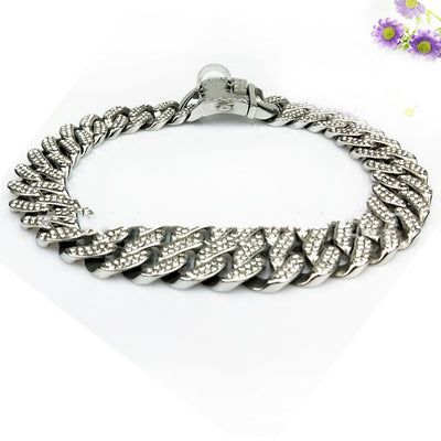 Collar Espejo Brillante para Perro con Cadena de Diamantes - Image 4