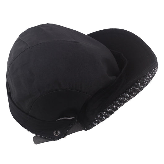 Boina Tejida de Color Liso para Hombre - Invierno Acolchada - Image 10