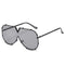 Gafas de Sol Tipo Rana con Lente Única en V