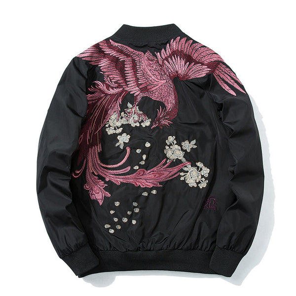 Chaqueta Béisbol Yokosuka Bordada Unisex - Estilo Parejas