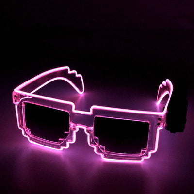 Gafas Luminosas Mosaico Mercury para Discoteca - Lentes Espejadas - Image 4