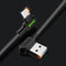 Cable de Carga USB-C con Conector Angular para Android