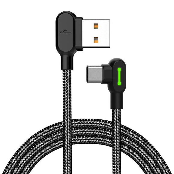Cable de Carga USB-C con Conector Angular para Android