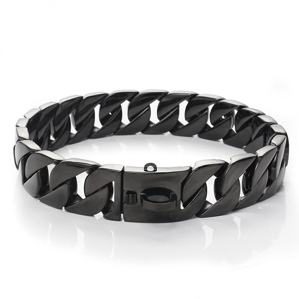 Collar Cadena de Acero Inoxidable para Perros Grandes y Razas Fuertes