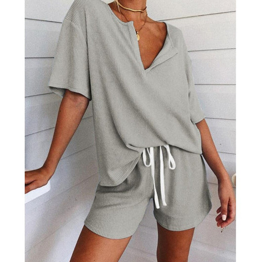 Conjunto de Pijama Rayado para Casa - Comodidad Premium - Image 4