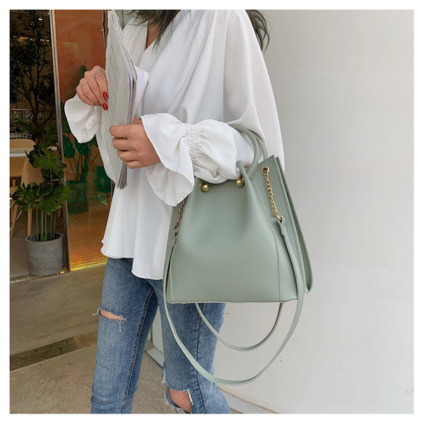 Bolsa Mensajero Maternal Versátil - Bolso de Hombro Grande para Mamás Modernas