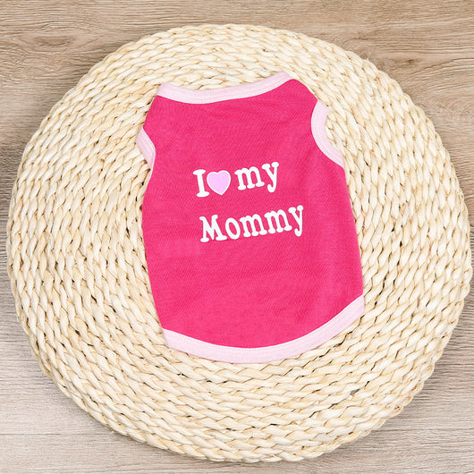 Chaleco Estampado Love Mom - Diseño Verano con Letras - Image 10