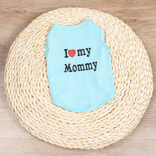 Chaleco Estampado Love Mom - Diseño Verano con Letras - Image 9