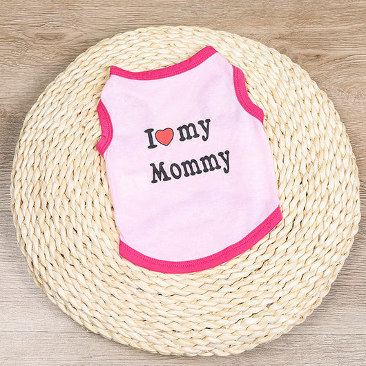 Chaleco Estampado Love Mom - Diseño Verano con Letras - Image 2