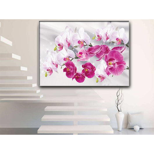Pintura de Diamantes 5D Orquídea - Image 6
