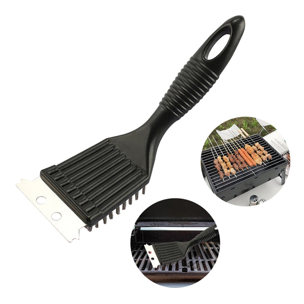 Cepillo de Limpieza para Parrilla BBQ con Cerdas de Acero