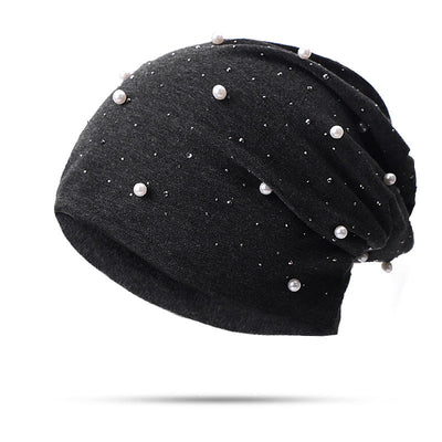 Gorra de Algodón con Strass para Mujer - Estilo Outdoor Pearl Hot - Image 6