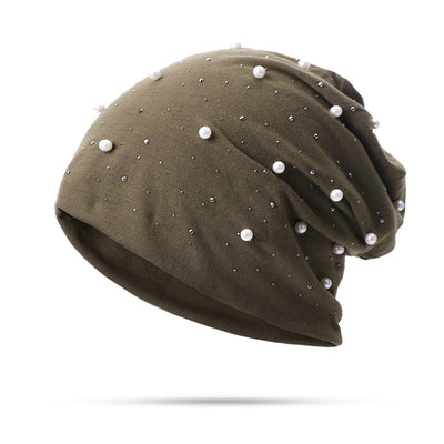 Gorra de Algodón con Strass para Mujer - Estilo Outdoor Pearl Hot - Image 10